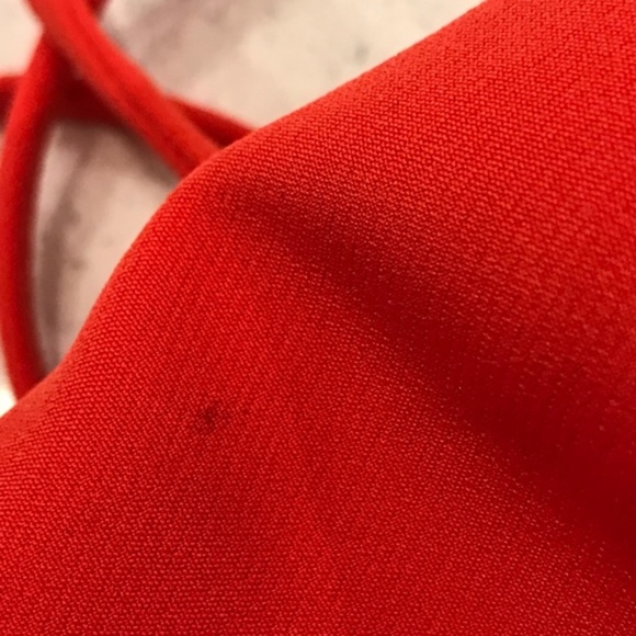 Kendall + Kylie Orange Crop Top XS M - Picture 8 of 8